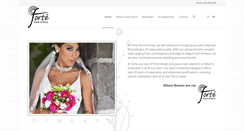 Desktop Screenshot of fortefloral.com